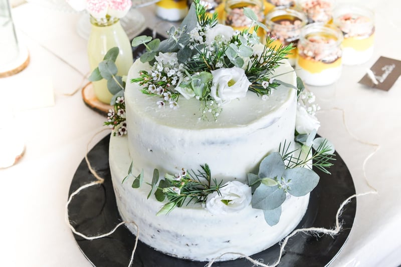 Floral Wedding Cake